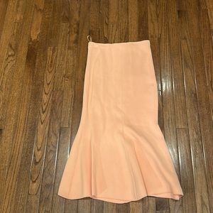 TY-LR Peach Midi Skirt  small